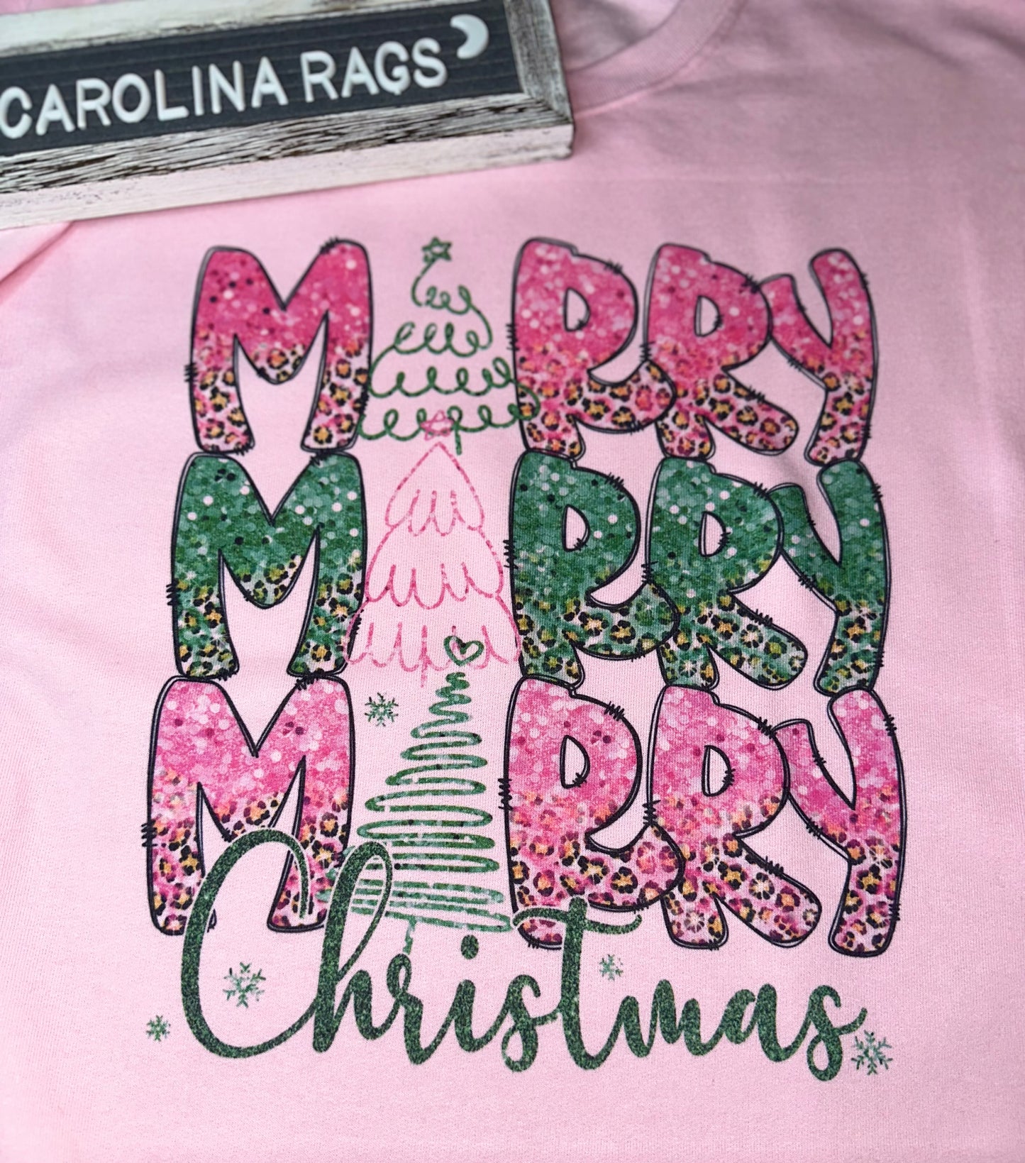 Merry Merry Merry Christmas sweatshirt