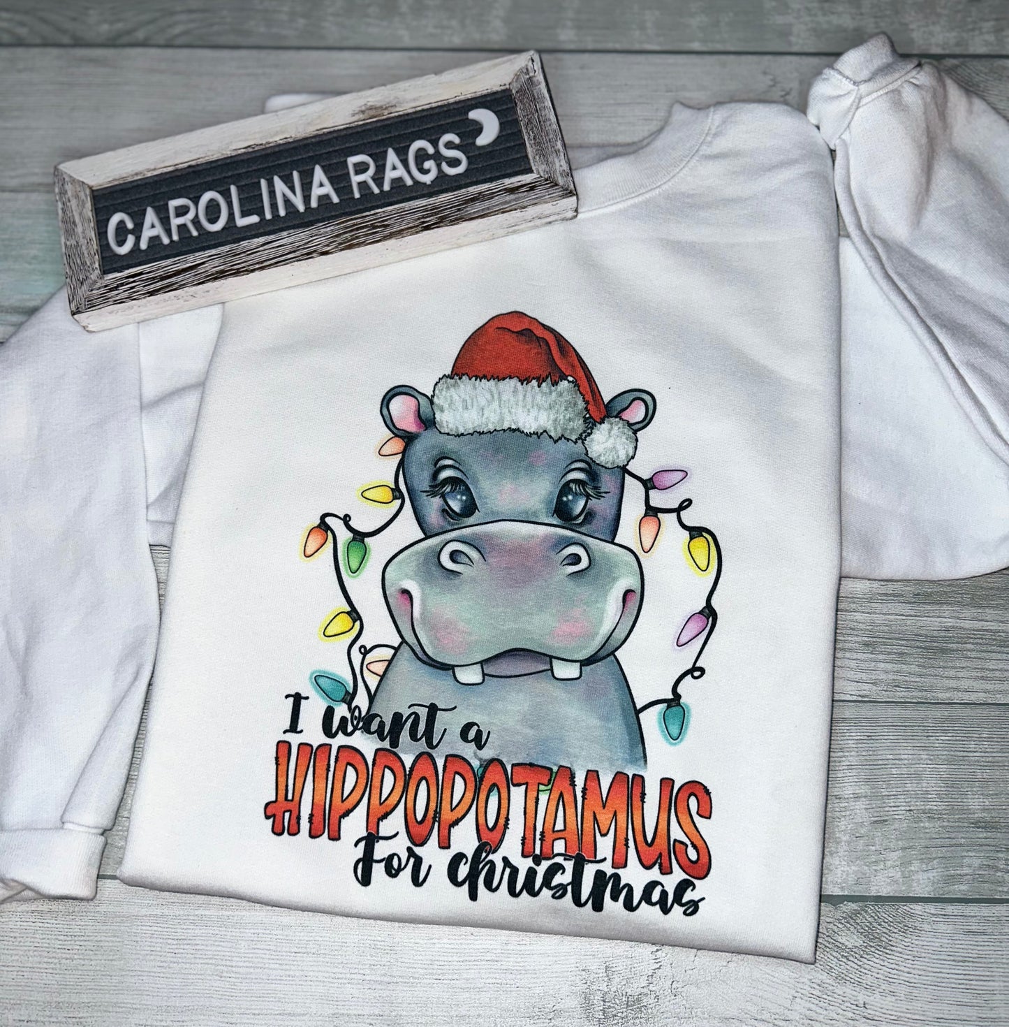 I want a HIPPOPOTAMUS for Christmas tee
