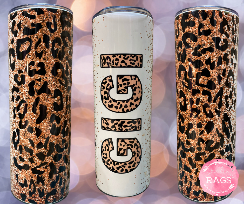 GiGi Cheetah 20oz Tumbler