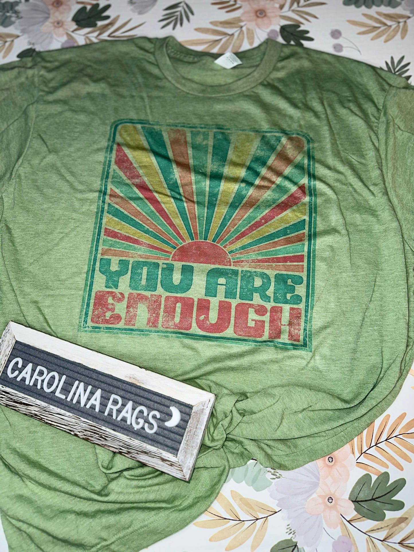 Size XL- You Are Enough tee