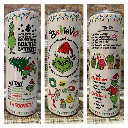 All Things Grinch 20oz Tumbler